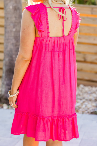 Can't Believe it Dress, Pink